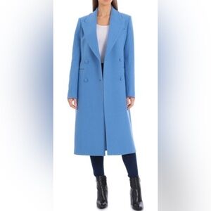 Avec Les Filles Elegant Gray Coat